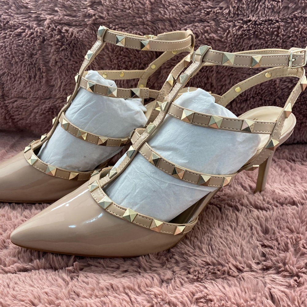 Studded Heels - Picture 2 of 9